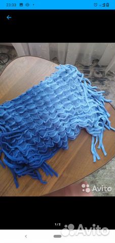 Женский шарф-палантин градиент