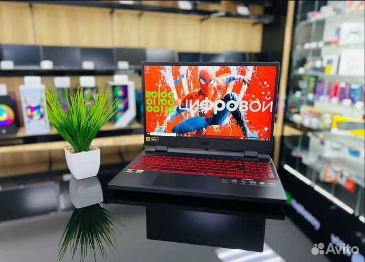 Игровой ноутбук Ryzen 5 6600H/RTX 3050TI/DDR5-16