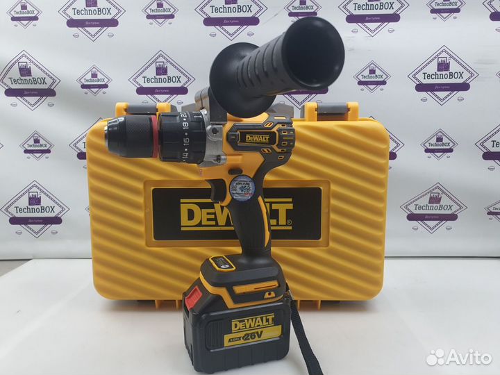 Шуруповерт для ледобура DeWalt 26v 12Ah. Новинка