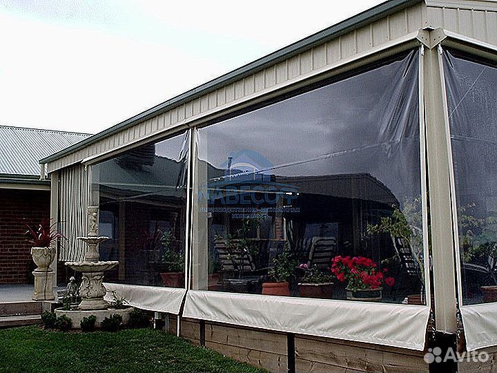 Шторы пвх для беседки