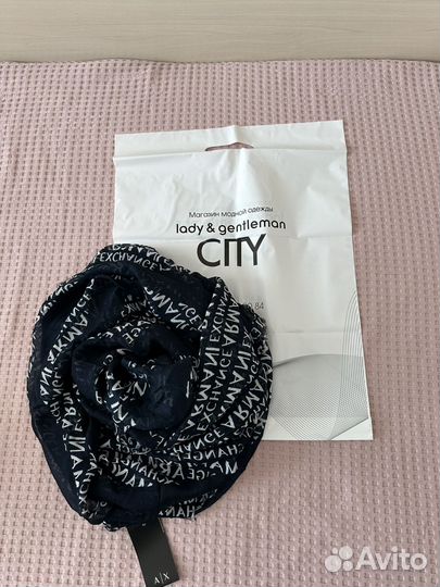 Женский шарф Armani Exchange. Новый