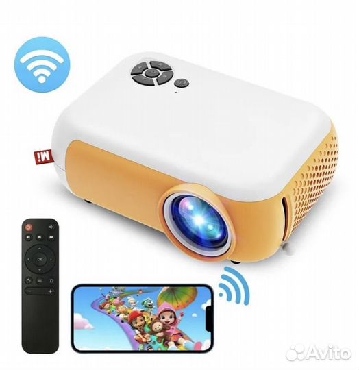 Мини-проектор А10 FullHD, hdmi, USB