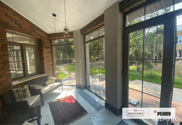 Остекление веранд по немецкой технологии