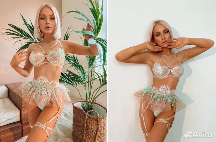 Кружевной комплект нижнего белья V Lingerie