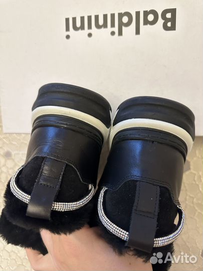 Baldinini зимние кроссовки на меху