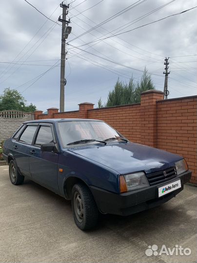 ВАЗ 21099 1.5 МТ, 2000, 84 672 км