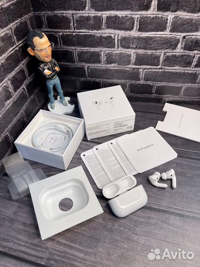 AirPods Pro Orig (Гарантия+Доставка+Чехол)