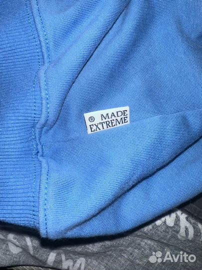 Худи Made extreme Blue Logo Оригинал