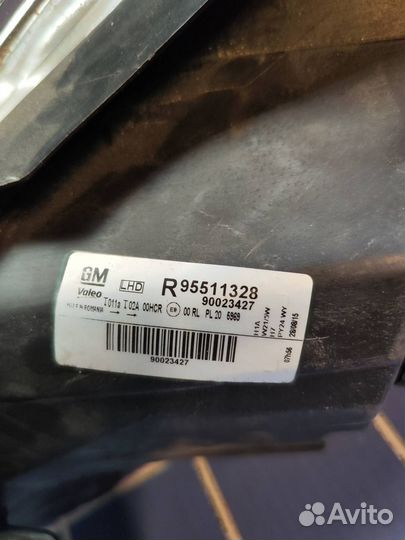 Блок фара правая Opel Corsa D