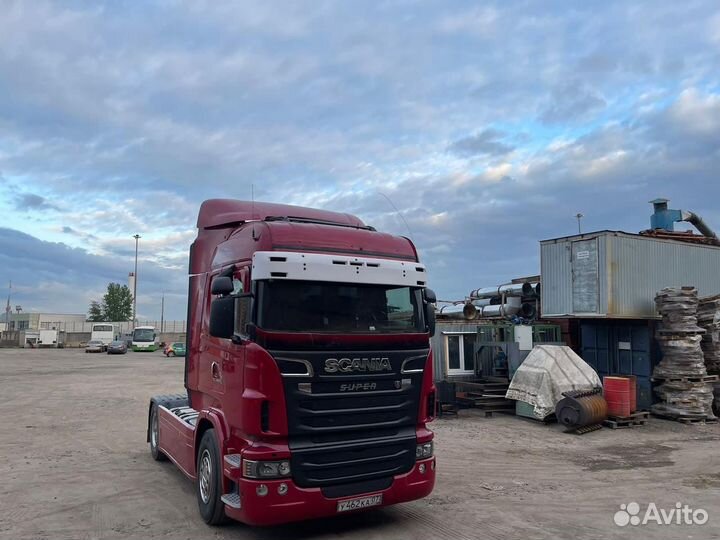 Увеличенный козырек Scania 5