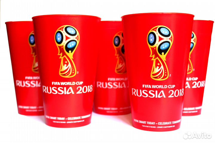 Пивной Стакан FIFA World 2018 BUD Russia