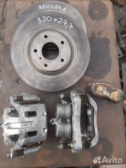 Суппорта с дисками Infiniti 2POT