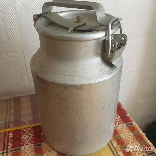 Фляга алюминиевая бу 40л