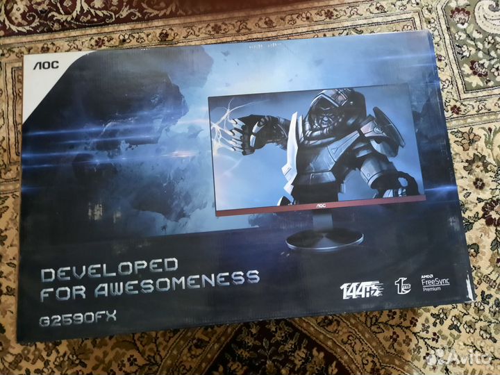 Монитор aoc 25 дюймов 144гц