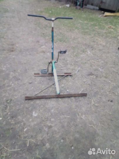 Велотренажёр (самодельный)