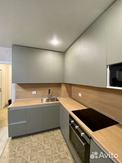 Прямая кухня на заказ под ключ в Челябинске