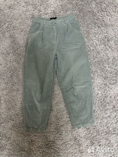 Вельветовые штаны женские