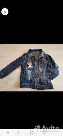 Джинсовая куртка и жилетка