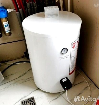 Бойлер косвенного нагрева Royal Termo на 100 литров напольный а194