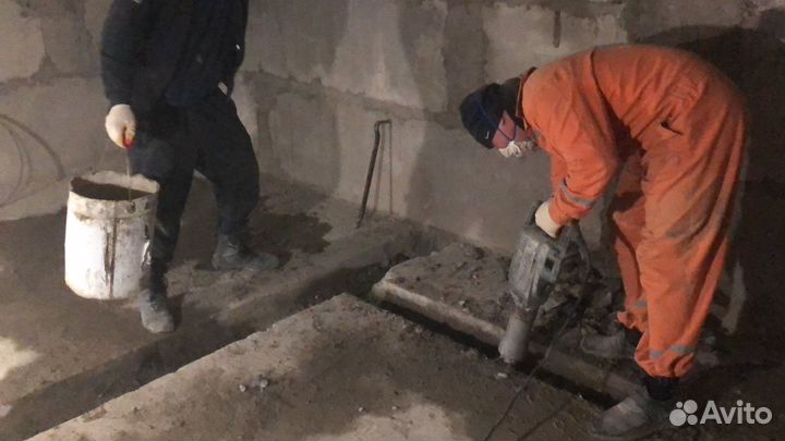 Демонтаж стен, демонтаж перегородок