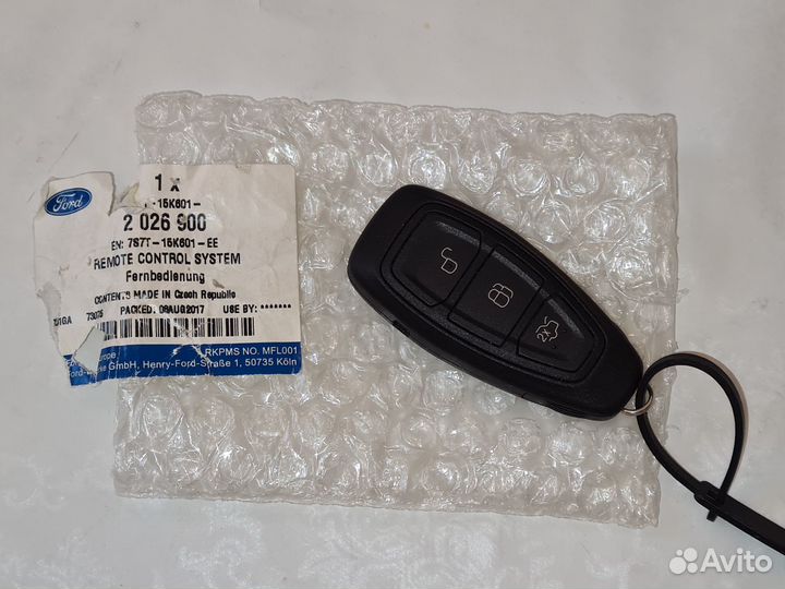 Форд фокус 3 ключ новый оригинал finis 2026900