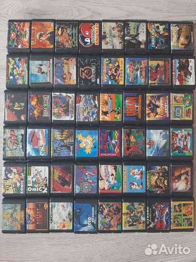 Картриджи Sega