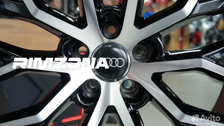 Литые диски в стиле Audi R20 5x112 ave