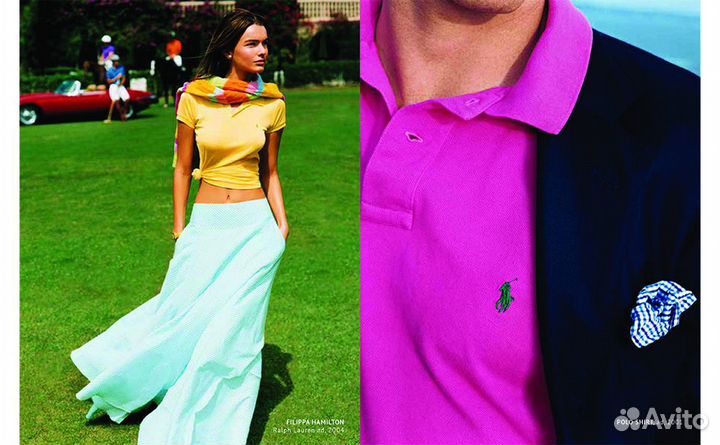 Новая книга в плёнке Ralph Lauren's Polo Shirt