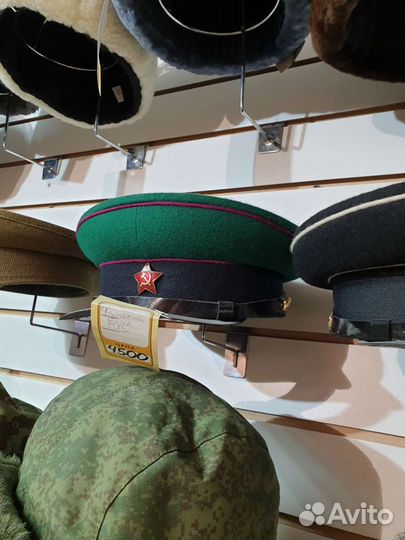 Фуражка пограничная ркка пв