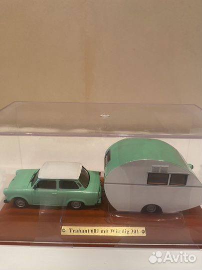 Трабант коллекционная модель 1:43