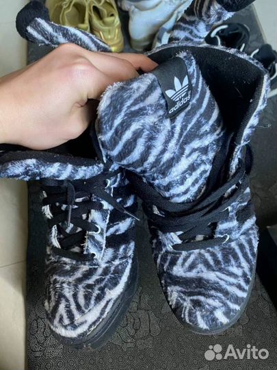 Adidas Jeremy Scott Zebra оригинал