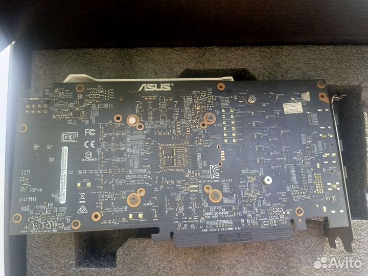 Видеокарта Asus GTX 1060 6 gb OC