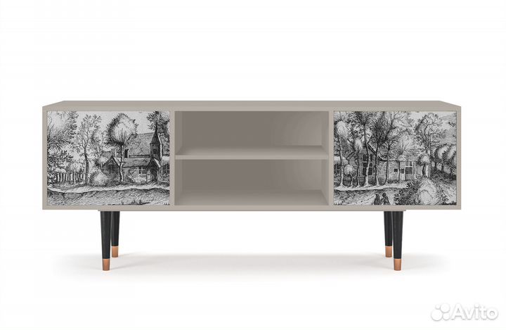 Тв-тумба T2 - Сатин - A Pond