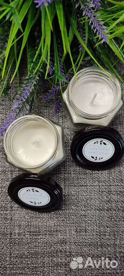 Аромасвечи в стакане