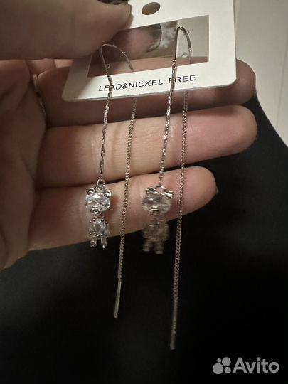 Новые серьги