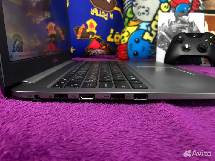 Игровой ноутбук Asus в металле i5/Geforce GTX