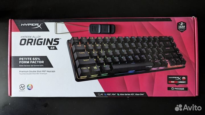 Механическая клавиатура HyperX Alloy Origins 65