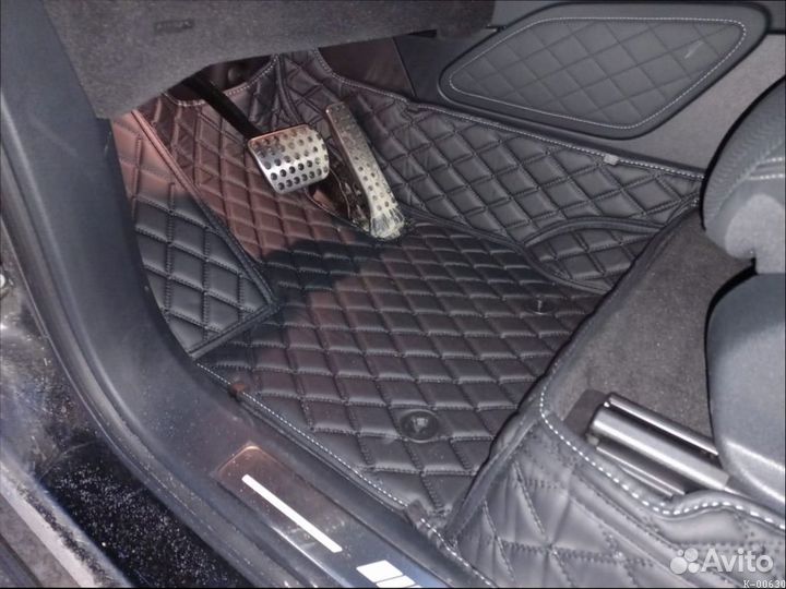 Автоковрики 3d из экокожи