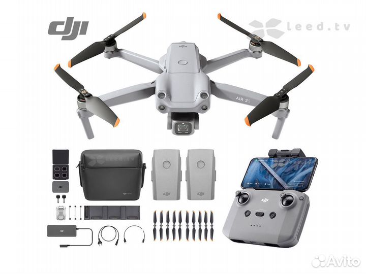 Квадрокоптер dji air 2s fly more combo