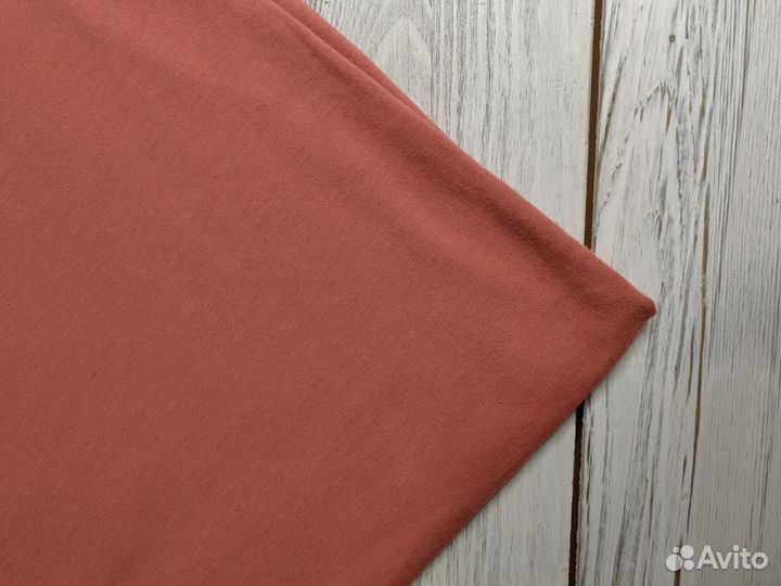 Футер однотонный ткань