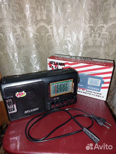 Радиоприемник atlanfa новый