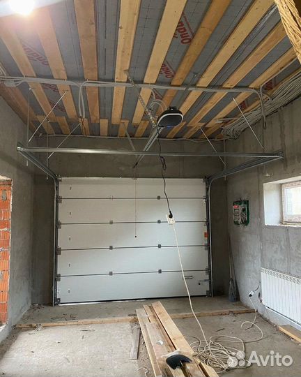 Секционные гаражные ворота