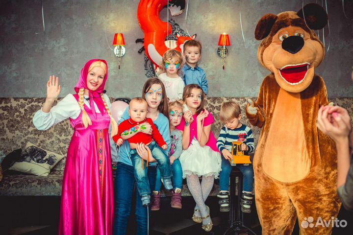 Аниматоры, Супер праздники, Аквагрим, Пузыри