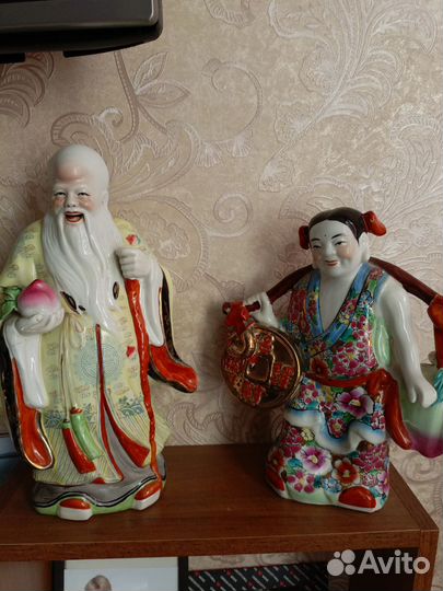 Фарфоровые статуэтки, Китай