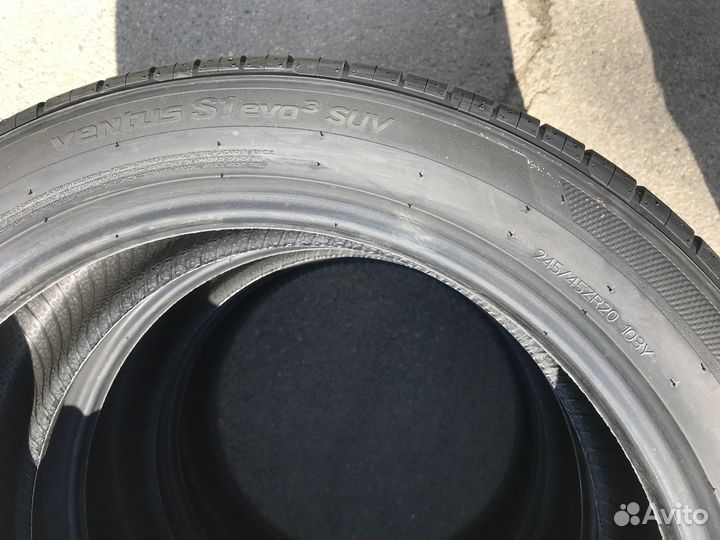 Hankook Ventus S1 Evo 3 K127C 275/40 R20 и 245/45 R20