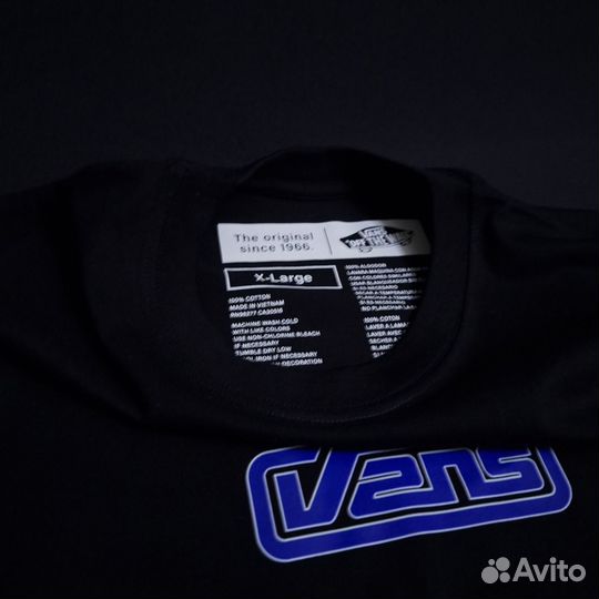 Новая футболка Vans винтажный дизайн