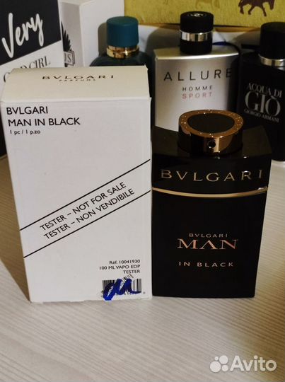 Духи мужские Bvlgari Armani Carolina Dolce Gabbana