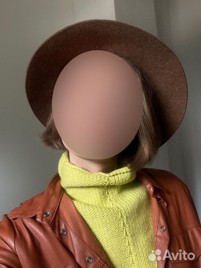Шляпа фетровая женская