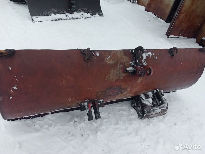 Отвал на заднюю навеску трактора мтз уборки снега