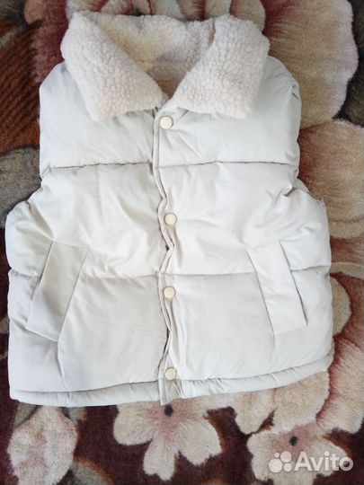 Жилетка детская утепленная